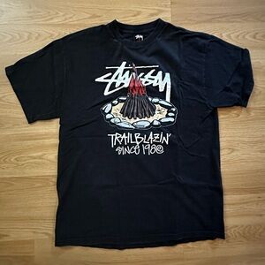 Stussy Black Short Sleeve T-Shirt